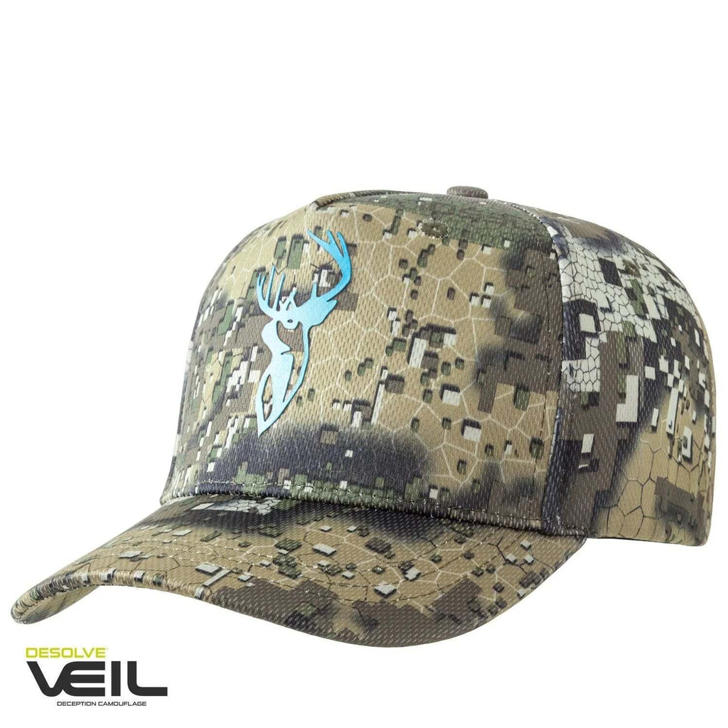 HUNTERS ELEMENT HEAT BEATER CAP BLUE STAG DESOLVE VEIL