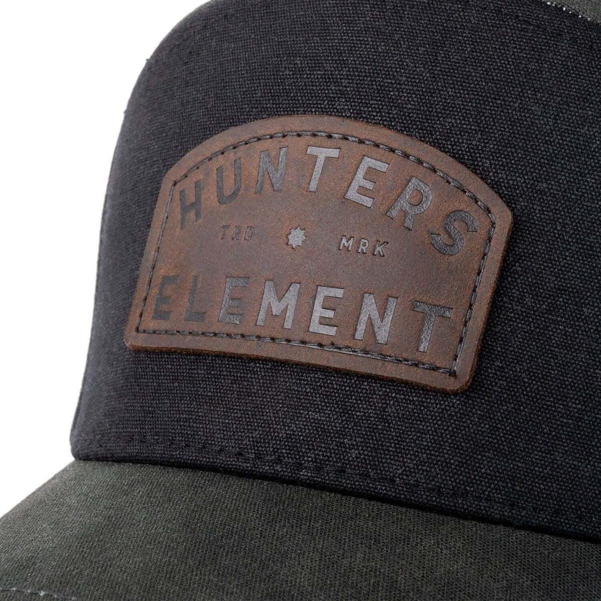 HUNTERS ELEMENT CREST CAP BLACK/FOREST GREEN