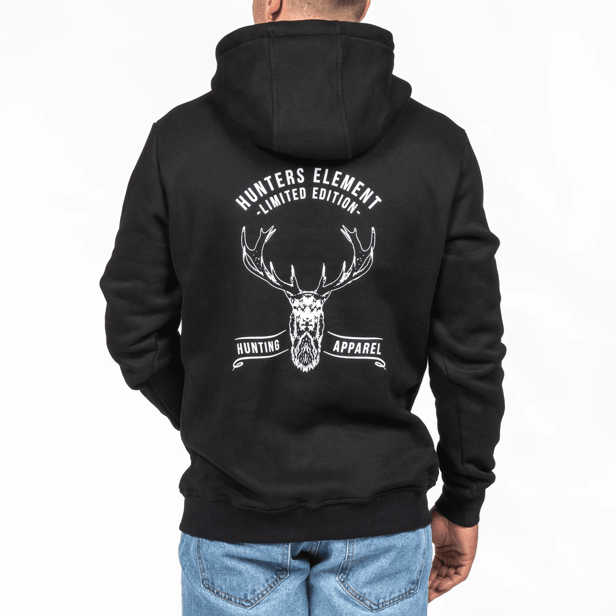 HUNTERS ELEMENT TINE HOODIE BLACK