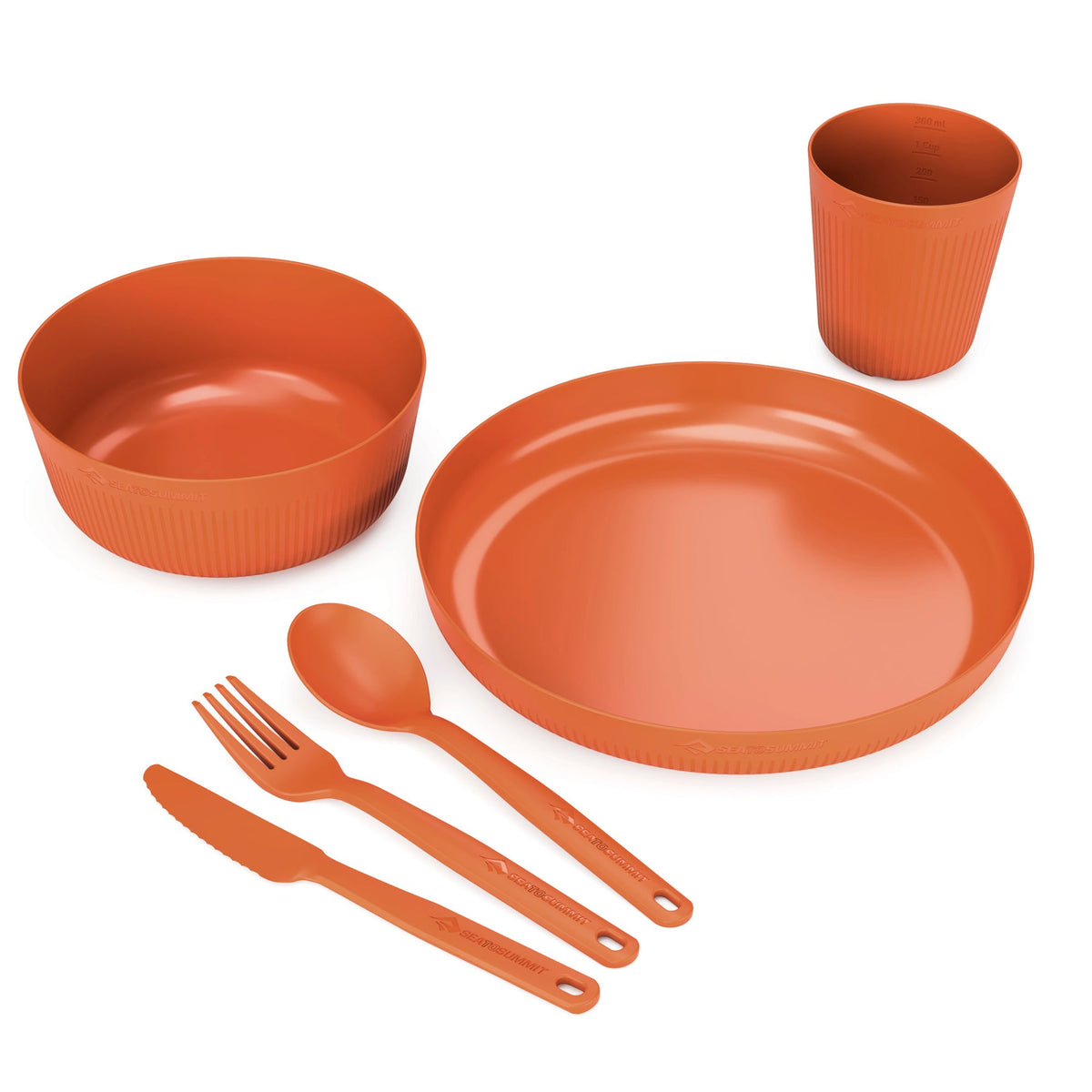 Sea to Summit Camp Dinnerware Set w/ Mesh Sack (6 piece) - Cabbage - view 8