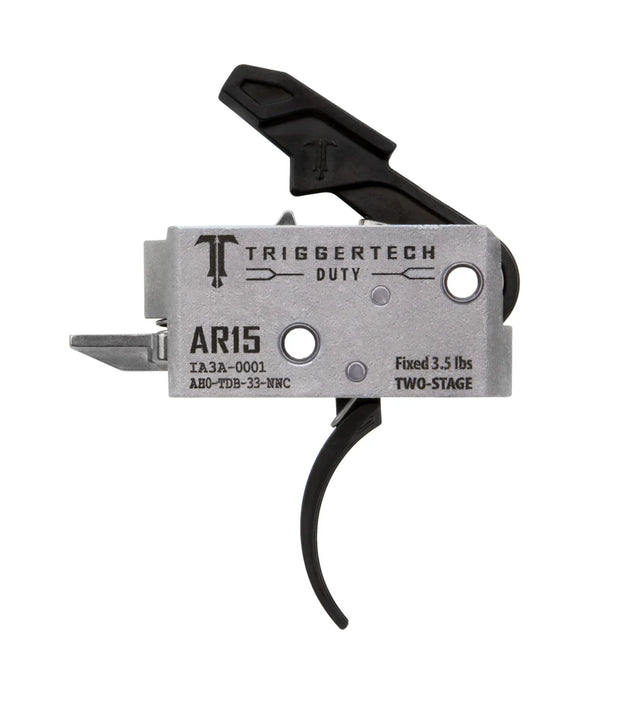 Triggertech AR-15 Duty Trigger 3.5lbs - Traditional Curved Two Stage
