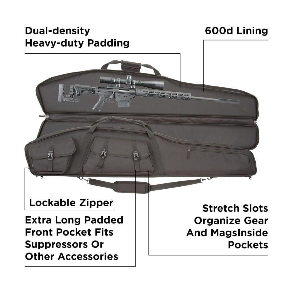 ALLEN VELOCITY TACTICAL 55" BLACK RIFLE BAG