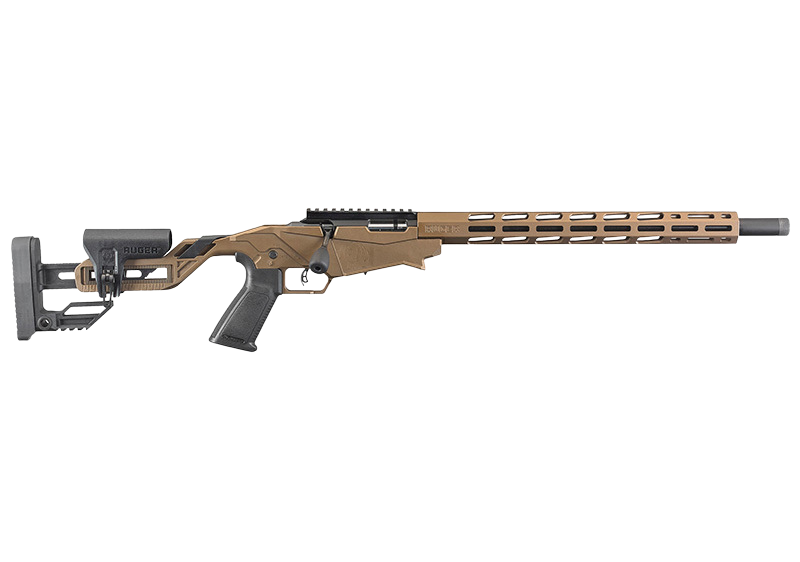 RUGER PRECISION RIMFIRE RIFLE 22LR 18" 10 SHOT BURNT BRONZE