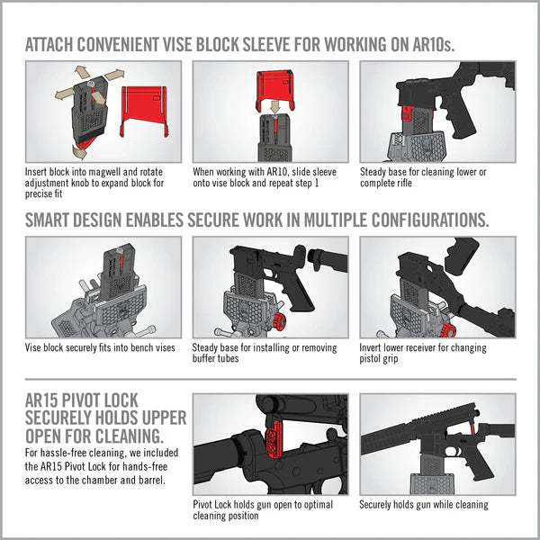 REAL AVID Smart-Fit® AR15 Vise Block