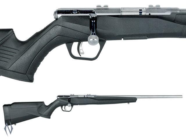 SAVAGE B22 22LR FVSS STAINLESS SYNTHETIC VARMINT 10 SHOT