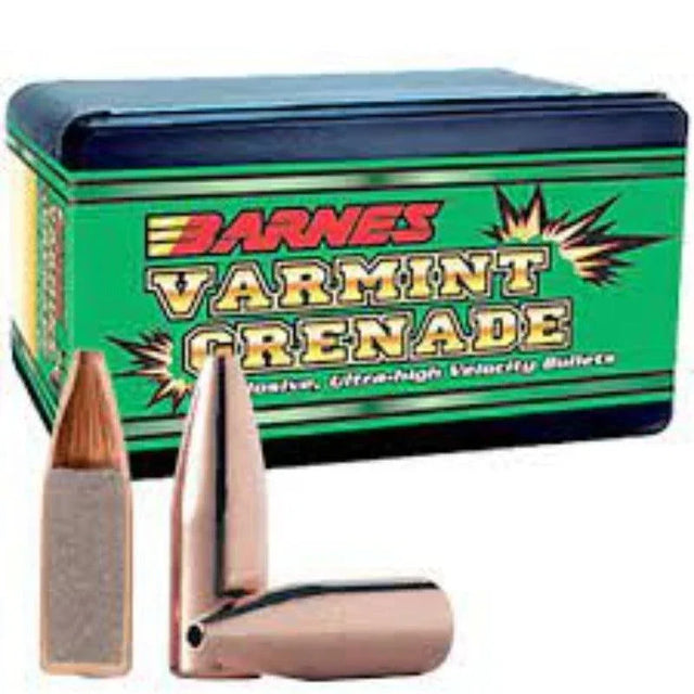 Barnes Varmint Grenade 20 Cal (.204) 26gr Projectiles (100/box)