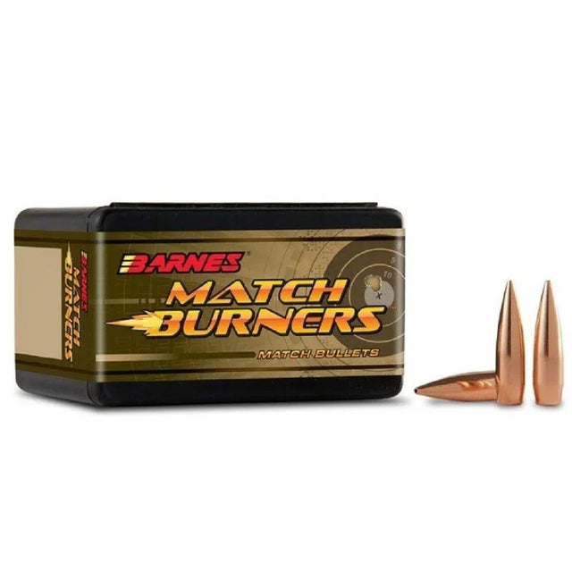 Barnes Match Burner Boat Tail 6.5mm (.264) 145gr Projectiles (100/box)