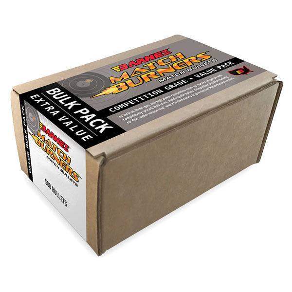 Barnes Match Burner BT 6.5mm (.264) 145gr Projectiles (500/box)