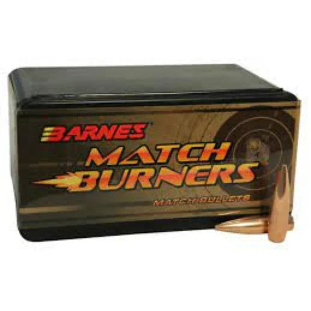 Barnes Match Burner BT 6.5mm (.264) 140gr Projectiles (100/box)