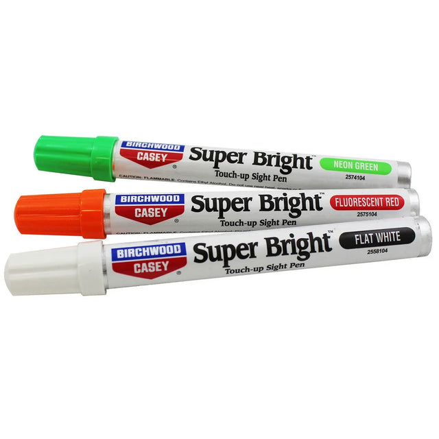 Birchwood Casey Touch Up Sight Pens Green Red And White