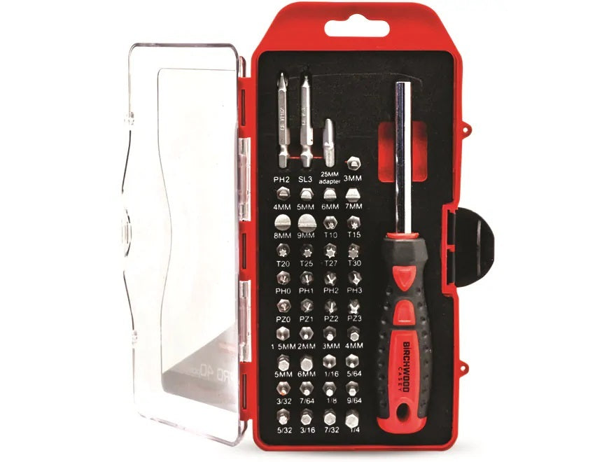 Birchwood Casey Pro Screwdriver Set - 40Pc KIT