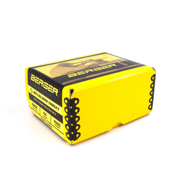 Berger BR Column Target 6mm (.243) 64gr Projectiles (1,000/box)