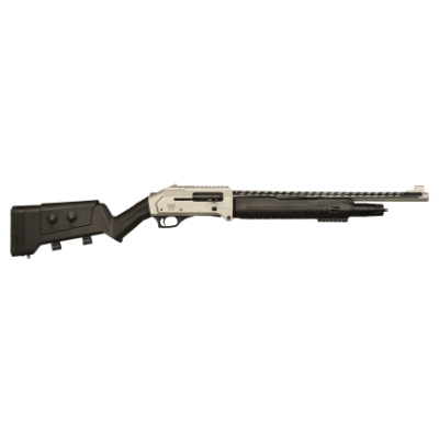 AXOR ARMS BUSHPIG XT 12G 20" LEVER RELEASE SHOTGUN 5+1 SILVER CERAKOTE