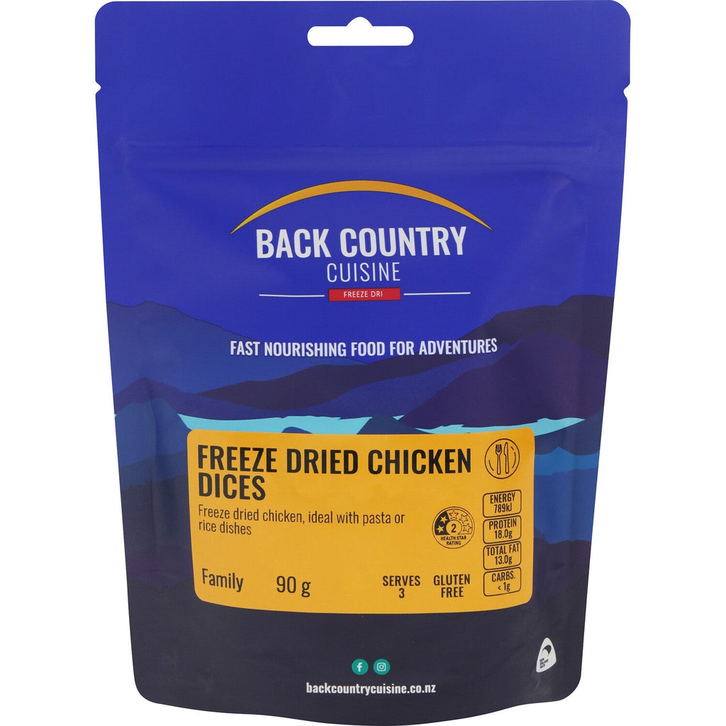 Back Country Foods  Freeze Dried Chicken Dices