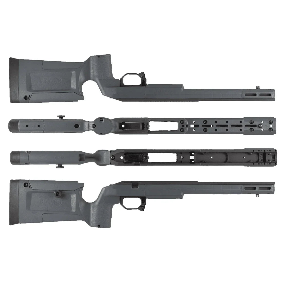 KRG Bravo Stealth Grey - Rem 700 LA