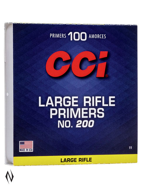CCI PRIMER 200 LARGE RIFLE 100 PACK