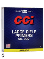 CCI PRIMER 200 LARGE RIFLE 100 PACK
