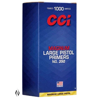 Cci Primer - No. 350 - Magnum Large Pistol - C16