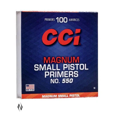 Cci Primer - No. 550 - Magnum Small Pistol - C18