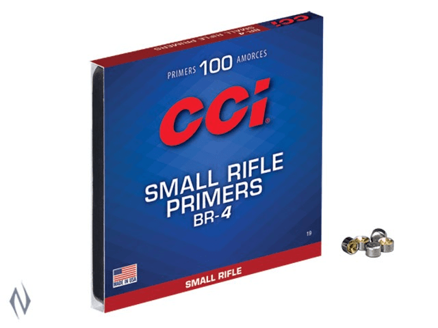 CCI BR-4 SMALL RIFLE PRIMERS