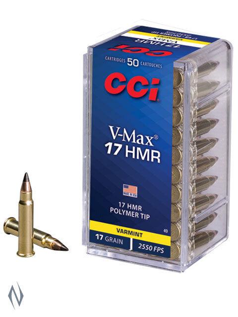 CCI 17 HMR 17GR V-MAX 2550FPS