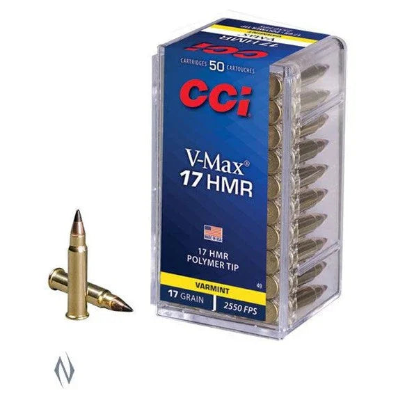 Cci 17 Hmr 17gr V-max 2550fps
