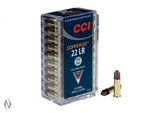 CCI 22LR 22 COPPER 21GR HP 1850FPS LEAD FREE