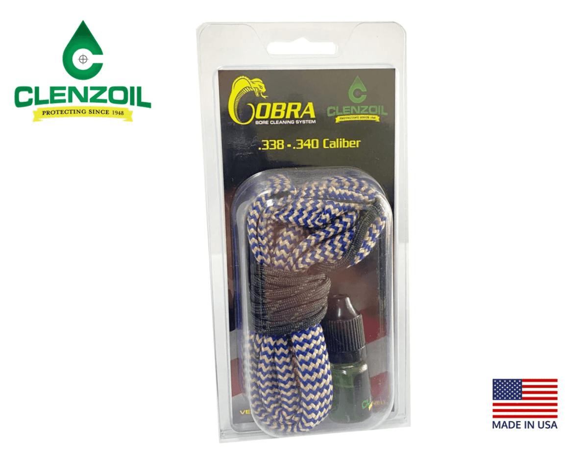 CLENZOIL COBRA BORE CLEANING SYSTEM .338 - .340