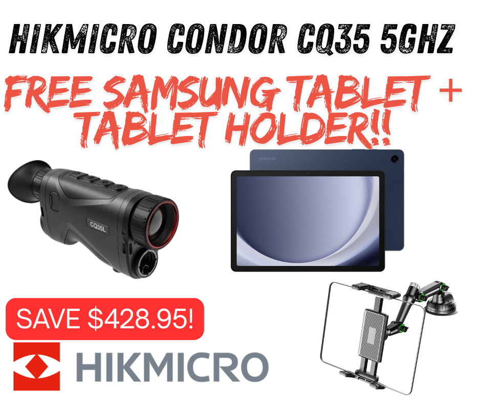 HIKMICRO CONDOR CQ35 5GHZ + SAMSUNG TABLET BUNDLE!