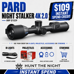 PARD Night Stalker 4K 2.0 70mm Laser Range Finder Night Vision Tube Scope