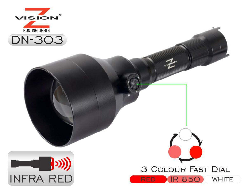 Z-VISION DN-303 - 3 IN 1 IR COMBO TORCH