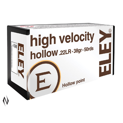 ELEY 22LR HIGH VELOCITY HP 1250FPS AMMUNITION