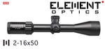 ELEMENT OPTICS HELIX HDLR 2-16X50 (MOA APR-1C)