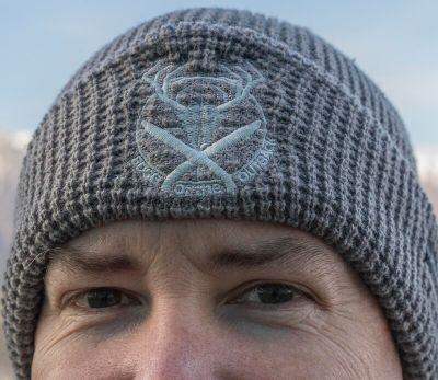 EDGE OF THE OUTBACK BEANIE - CHARCOAL GREY