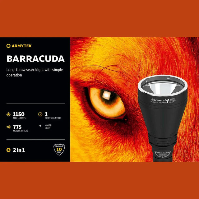 Armytek Barracuda Pro Hunting Kit - Xhp35 Hi White