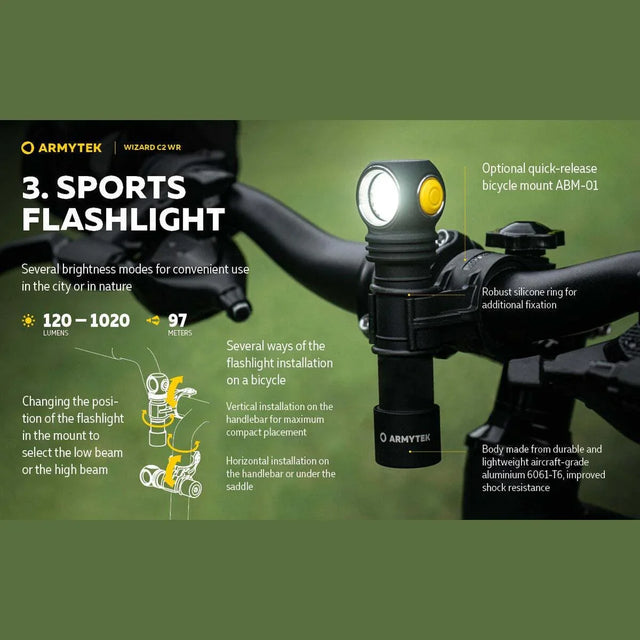 Armytek Wizard C2 Wr Magnet Usb (warm Light)