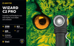 ARMYTEK WIZARD C2 PRO MAGNET USB (WARM LIGHT)