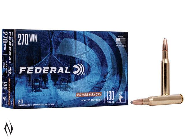 FEDERAL 270 WIN 130GR SP POWER-SHOK