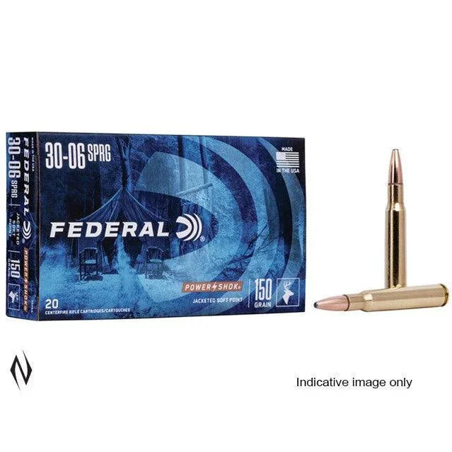Federal 30-06 Spr 180gr Sp Power-shok