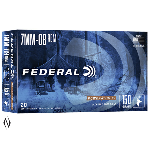 Federal 7mm-08 Rem 150gr SP Power-Shok