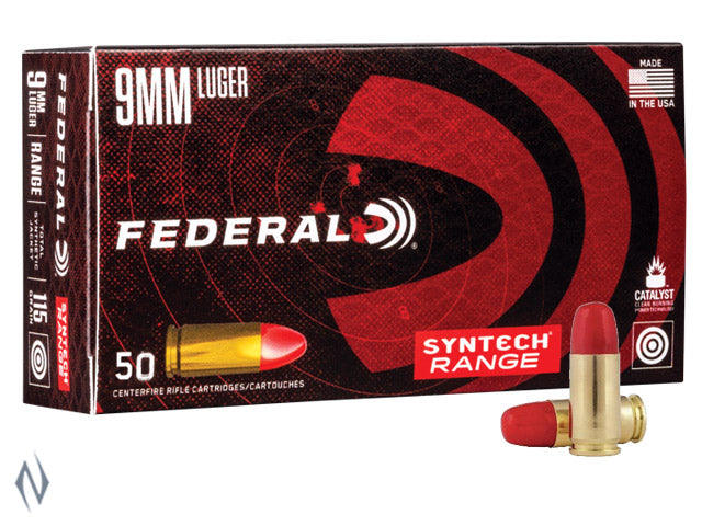 FEDERAL 9MM LUGER 150GR TSJ SYNTECH JACKET AMERICAN EAGLE AMMUNITION
