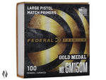 FEDERAL PRIMER GM150M GOLD MEDAL LARGE PISTOL