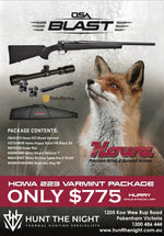 Howa 223 Short Action Varmint 223 PACKAGE!