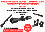 HIKMICRO Stellar SQ50 + Howa 223 Heavy Barrel Bundle