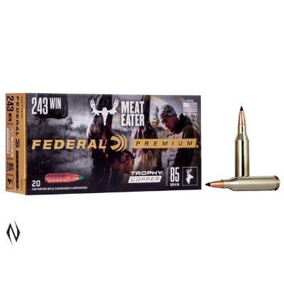 FEDERAL 243 WIN 85GR TROPHY COPPER VITAL-SHOK