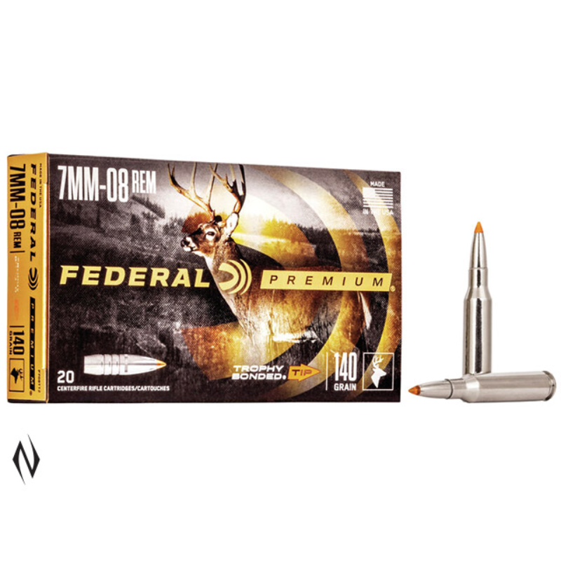 Federal 7mm-08 Rem 140gr TBT Vital-Shok
