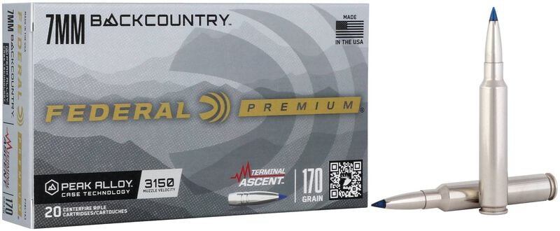 Federal 7MM Backcountry 170GR Terminal Ascent