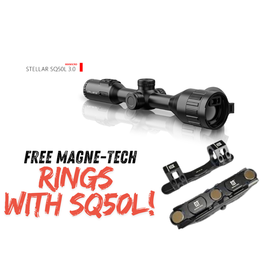 HIKMICRO Stellar SQ50L + Free Magne-Tech Rings!