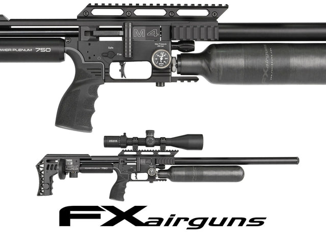 FX Impact MK4 .22 Sniper: 700mm Black
