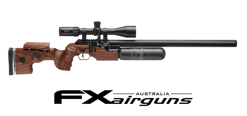 FX KING .177  RIGHT HAND  600MM  GRS BROWN